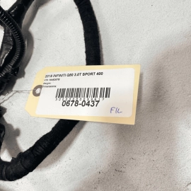 17-20 INFINITI Q50 RED SPORT FRONT LEFT DRIVER SIDE SEAT WIRE WIRING HARNES