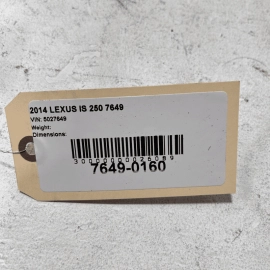 2014 LEXUS IS250 IS350 Dash Dashboard Instrument Panel Analog Clock OEM