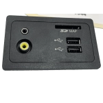 2016 - 2020 INFINITI Q50 USB AUX AUXILIARY JACK MAP SD CARD PORT INSERT OEM