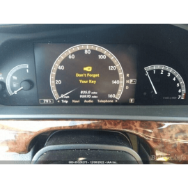 07-12 MERCEDES S550 Rear Left Driver Door Window Weather-Strip Belt Molding