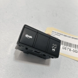 2017-2020 INFINITI Q50 TRACTION CONTROL OFF & TRUNK LID OPEN RELEASE SWITCH