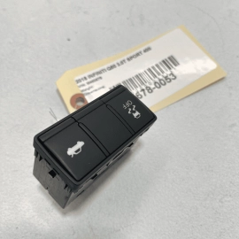 2017-2020 INFINITI Q50 TRACTION CONTROL OFF & TRUNK LID OPEN RELEASE SWITCH