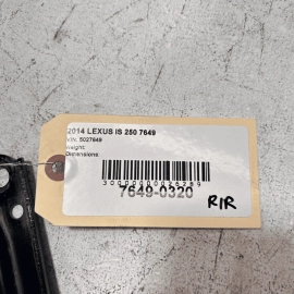 2014-15 LEXUS IS250 IS350 REAR SUBFRAME CROSSMEMBER RIGHT STOPPER BRACKET O