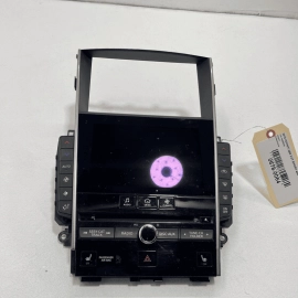 2017-2020 INFINITI Q50 RED SPORT CLIMATE CONTROL RADIO DISPLAY SWITCH PANEL