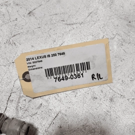 2014 - 2015 LEXUS IS250 REAR LEFT DRIVER SIDE BRAKE CALIPER W/ HOSE OEM