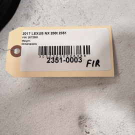 LEXUS NX200T 2015-2017 FRONT RIGHT OR LEFT DOOR PANEL AUDIO SPEAKER OEM 1PC LEXUS NX200T 2015-2017 FRONT RIGHT OR LEFT DOOR PANEL AUDIO SPEAKER OEM 1PC