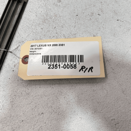 2015-2021 LEXUS NX200T NX300H ROOF REAR PASSENGER SIDE DRIP MOLDING TRIM OE