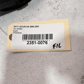 2015-2021 Lexus NX200T NX300H Front Left or Right Door Audio Speaker OEM 1P