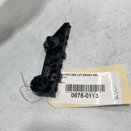 2014-2020 INFINITI Q50 MOUNT SUPPORT BRACKET  UPPER REAR BUMPER LEFT SIDE O