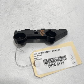 2014-2020 INFINITI Q50 MOUNT SUPPORT BRACKET  UPPER REAR BUMPER LEFT SIDE O