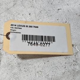2014 - 2015 LEXUS IS250 HEADLIGHT LAMP LEVELING COMPUTER CONTROL MODULE OEM