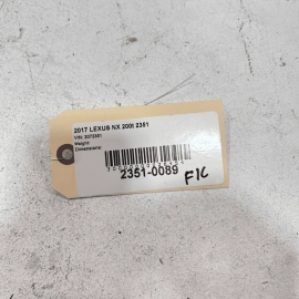 2015-2021 Lexus NX200T NX300 Front Driver Door Frame Upper Corner Trim Cove