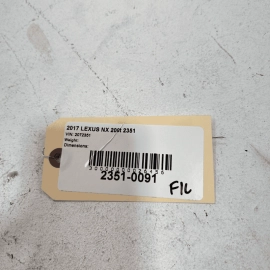 2015-21 Lexus NX200T NX300 Front Driver Door Interior Handle Bezel Cover Ca