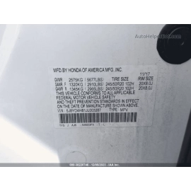 ACURA MDX 2016-2018 FRONT LEFT DRIVER SIDE SEAT ADJUSTMENT CONTROL SWITCH O