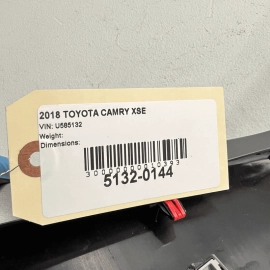 FRONT RIGHT PASSENGER DASH DASHBOARD TRIM COVER OEM BLACK TOYOTA CAMRY 2018