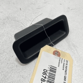 2014-2020 INFINITI Q50 REAR TRUNK LID PULL HANDLE TRIM POCKET CUP OEM