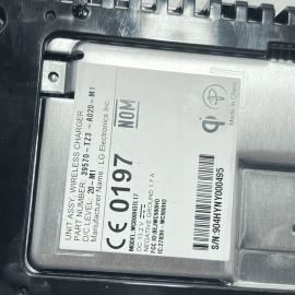 2018-2020 ACURA TLX A-SPEC WIRELESS CHARGER UNIT MODULE CENTER CONSOLE OEM