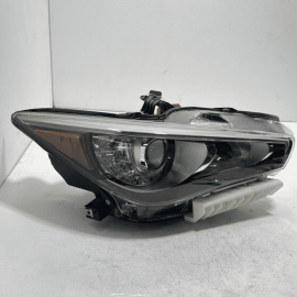 DAMAGE 18-20 INFINITI Q50 PASSENGER SIDE HEADLIGHT HEAD LIGHT LAMP OEM W/O 