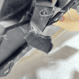 DAMAGE 18-20 INFINITI Q50 DRIVER SIDE HEADLIGHT HEAD LIGHT LAMP OEM W/O ADA