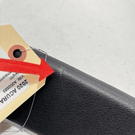 SCRATCH 2018-20 ACURA A-SPEC TLX FRONT PASSENGER SIDE SILL SCUFF PLATE TRIM