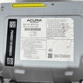 19-20 Acura TLX ASpec ODMD Navigation Display Radio Receiver Climate Contro