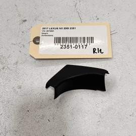 15-17 LEXUS NX200t REAR DRIVER SIDE DOOR UPPER FRONTWARD WINDOW CORNER TRIM