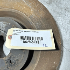 2014 - 2020 Infiniti Q50 Q60 Front Left or Right Sport Disc Brake Rotor OEM
