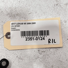 2015 - 2017 LEXUS NX200t REAR LEFT DRIVER SIDE DOOR INTERIOR HANDLE OEM