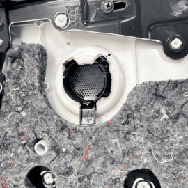 2015 - 2017 LEXUS NX200t REAR DRIVER SIDE DOOR PANEL INTERIOR TRIM OEM