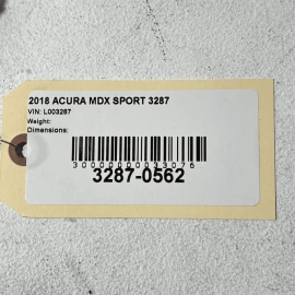 2017-2019 ACURA MDX REAR PARKING PARK AID ASSIST SENSOR NH603P 1 PCS OEM