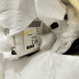 2017-2019 INFINITI Q50 FRONT RED SPORT PASSENGER SIDE DOOR PANEL COVER OEM