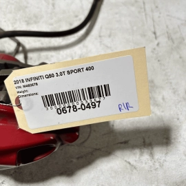 2017-2020 INFINITI Q50 RWD RED SPORT REAR RIGHT PASSENGER SIDE BRAKE CALIPE