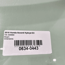 2018 - 2020 HONDA ACCORD FRONT WINDSHIELD WINDOW GLASS OEM