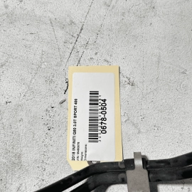 2016-2020 INFINITI Q50 RWD RED SPORT TRANSMISSION OIL COOLER PIPE LINE HOSE