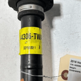 2018-2020 HONDA ACCORD HYBRID FRONT LEFT DRIVER SIDE AXLE SHAFT HALFSHAFT O