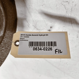2018 - 2020 HONDA ACCORD FRONT LEFT OR RIGHT SIDE BRAKE DISC ROTOR OEM