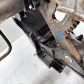 14-15 LEXUS IS250 FRONT DRIVER LEFT SEAT LOWER TRACK FRAME W/ MOTOR & HEATE