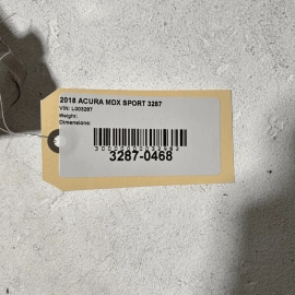 2014-15-16-17-18-19-2020 ACURA MDX ENGINE REAR MOUNT BRACKET OEM