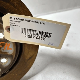 2018-2019-2020 ACURA MDX Front Left Driver Brake Disc Rotor OEM