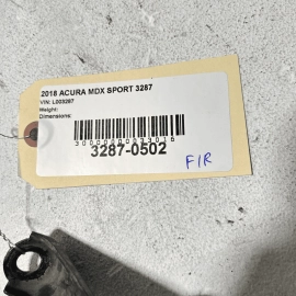 14-20 Acura MDX  POWER STEERING GEAR RACK BRACKET SUPPORT OEM