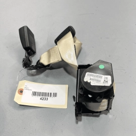 2012-19 VW Volkswagen Passat Rear Center Seat Belt SeatBelt Retractor  Beig