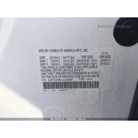 2017 - 2020 ACURA MDX AID PARK PARKING ASSIST COMPUTER CONTROL MODULE UNIT 