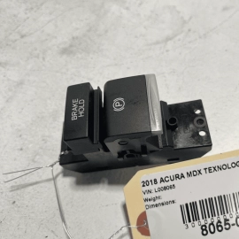2017-2020 ACURA MDX EMERGENCY PARKING PARK BRAKE W/ AUTO HOLD CONTROL SWITC