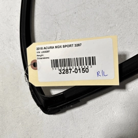 14-20 ACURA MDX REAR LEFT DRIVER DOOR WINDOW RUN CHANNEL WEATHERSTRIP SEAL  14-20 ACURA MDX REAR LEFT DRIVER DOOR WINDOW RUN CHANNEL WEATHERSTRIP SEAL