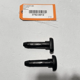 2014-2020 INFINITI Q60 FRONT RIGHT SEAT HEADREST HEAD REST GUIDE SLEEVES OE