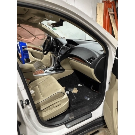 2017-2020 ACURA MDX FRONT LEFT DRIVER SIDE SEAT TRACK RAIL INNER COVER CAP 