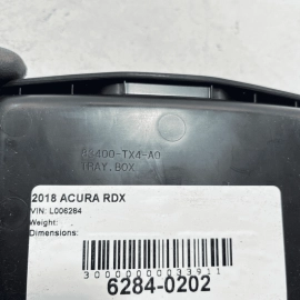 ACURA RDX 2013-2018 CENTER CONSOLE STORAGE BOX TRAY INSERT COVER TRIM OEM