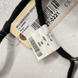REAR RIGHT PASSENGER SIDE DOOR WIRE WIRING HARNESS OEM 2007-2013 Mercedes S REAR RIGHT PASSENGER SIDE DOOR WIRE WIRING HARNESS OEM 2007-2013 Mercedes S