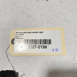 2014-2020 ACURA MDX FRONT RIGHT PASSENGER SIDE DOOR BLIND SPOT INDICATOR OE