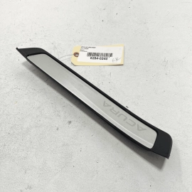 2013 – 2018 ACURA RDX REAR PASSENGER  SIDE DOOR SILL SCUFF PLATE COVER TRIM 2013 – 2018 ACURA RDX REAR PASSENGER  SIDE DOOR SILL SCUFF PLATE COVER TRIM